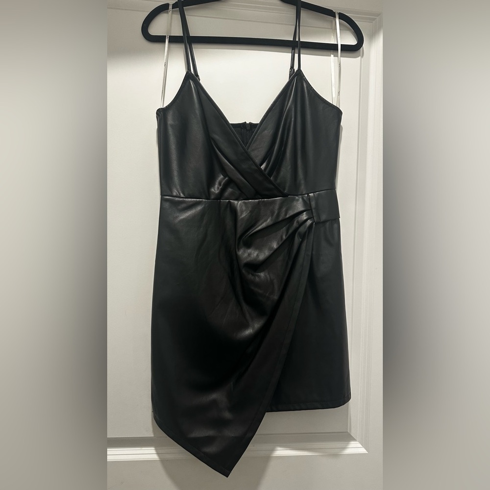Lulu's Black Strappy Dress